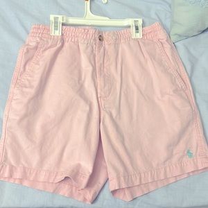 Pink Polo Shorts